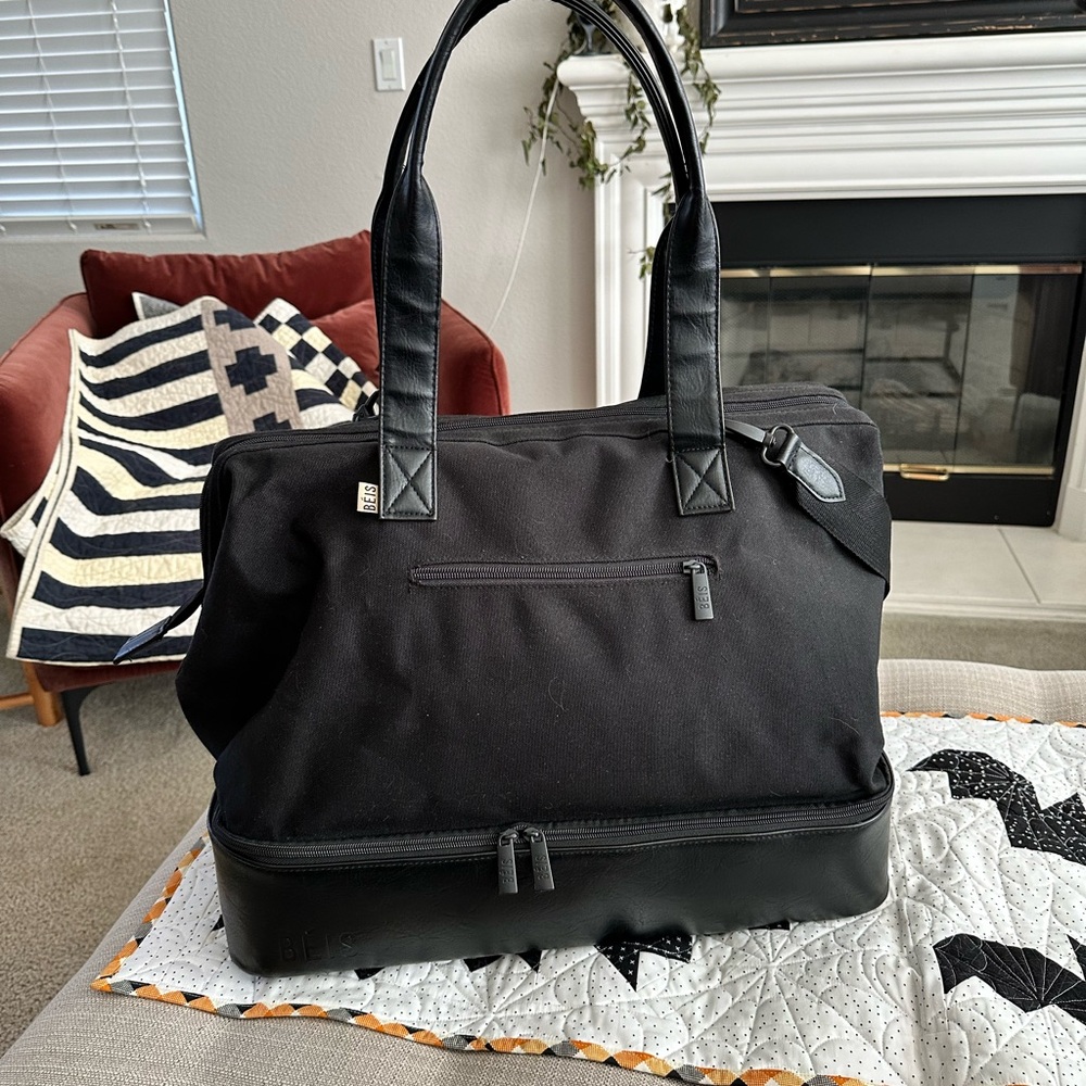 Black Beis weekender bag